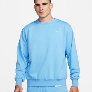 Men's Dri-FIT Crewneck Basketball Top - light blue